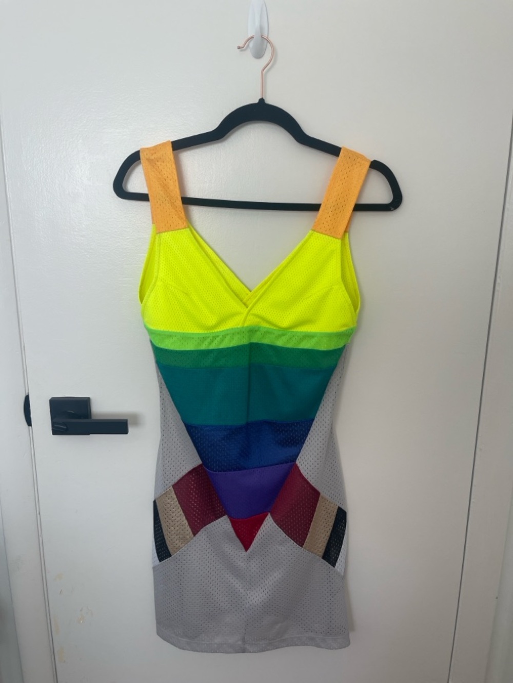 Ruffeo Hearts Lil Snotty Neon Yellow Mesh Jersey - Size M